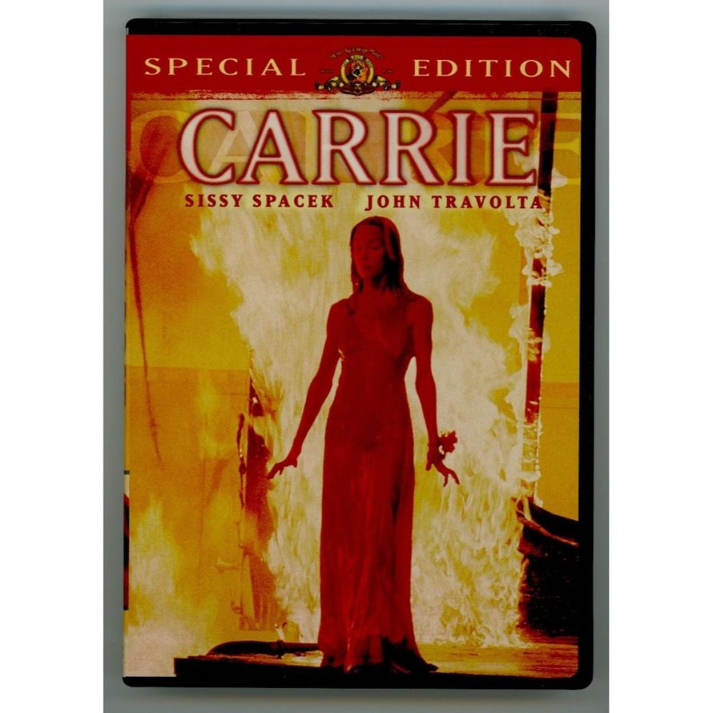 CARRIE SPECIAL EDITION 25th ANNIVERSARY DVD, Sissy Spacek, John Travolta, Stephe